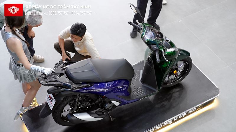Xe May Ngoc Tram Tay Ninh chinh thuc tro thanh dai ly phan phoi Honda SH150i Italy Super Vetro 2 in 1 13