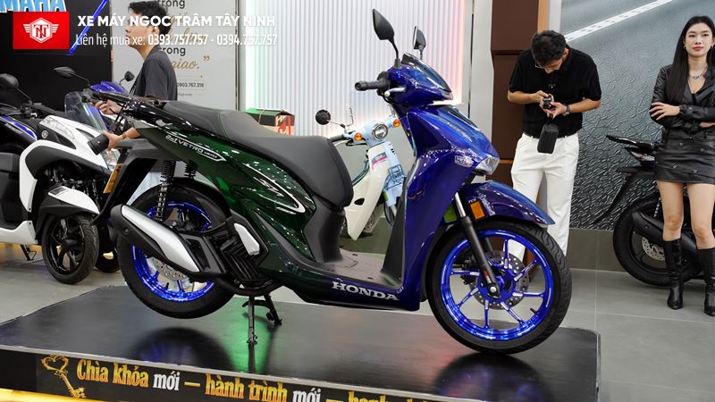 Xe May Ngoc Tram Tay Ninh chinh thuc tro thanh dai ly phan phoi Honda SH150i Italy Super Vetro 2 in 1 18