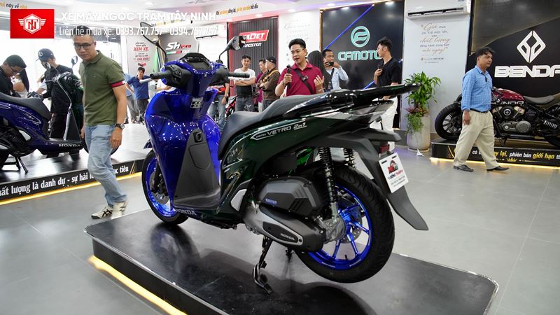 Xe May Ngoc Tram Tay Ninh chinh thuc tro thanh dai ly phan phoi Honda SH150i Italy Super Vetro 2 in 1 24
