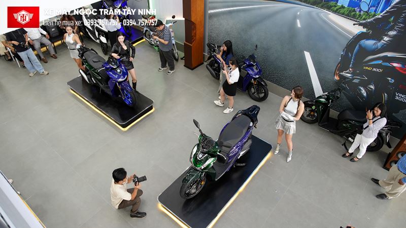 Xe May Ngoc Tram Tay Ninh chinh thuc tro thanh dai ly phan phoi Honda SH150i Italy Super Vetro 2 in 1 3