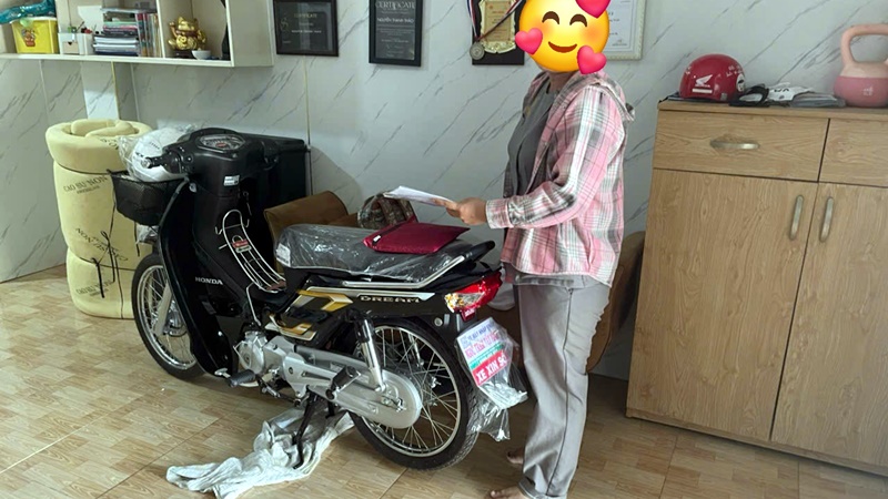 Xe May Ngoc Tram Tay Ninh lien tuc giao Honda Dream 125 NCX – sang 572026 tiep tuc ve Hau Nghia 2