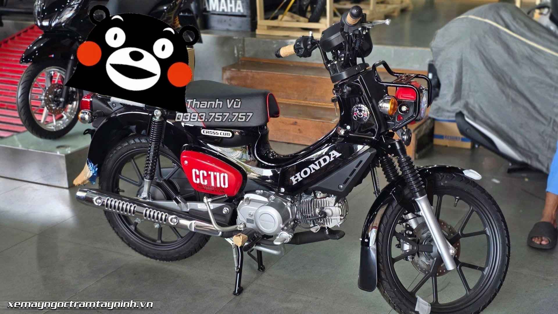 xe Honda Cross Cub 110 Kumamon nhap Nhat chinh thuc chay hang tai Xe May Ngoc Tram Tay Ninh 2