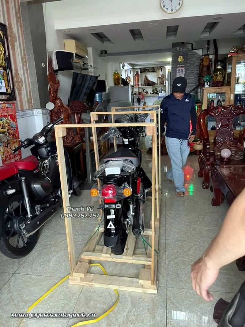xe Honda Cross Cub 110 Kumamon nhap Nhat chinh thuc chay hang tai Xe May Ngoc Tram Tay Ninh 3