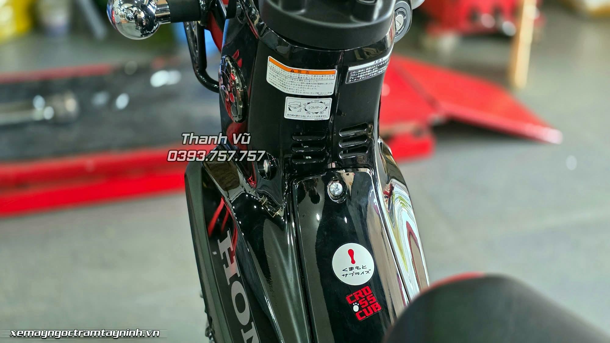 xe Honda Cross Cub 110 Kumamon nhap Nhat chinh thuc chay hang tai Xe May Ngoc Tram Tay Ninh 4