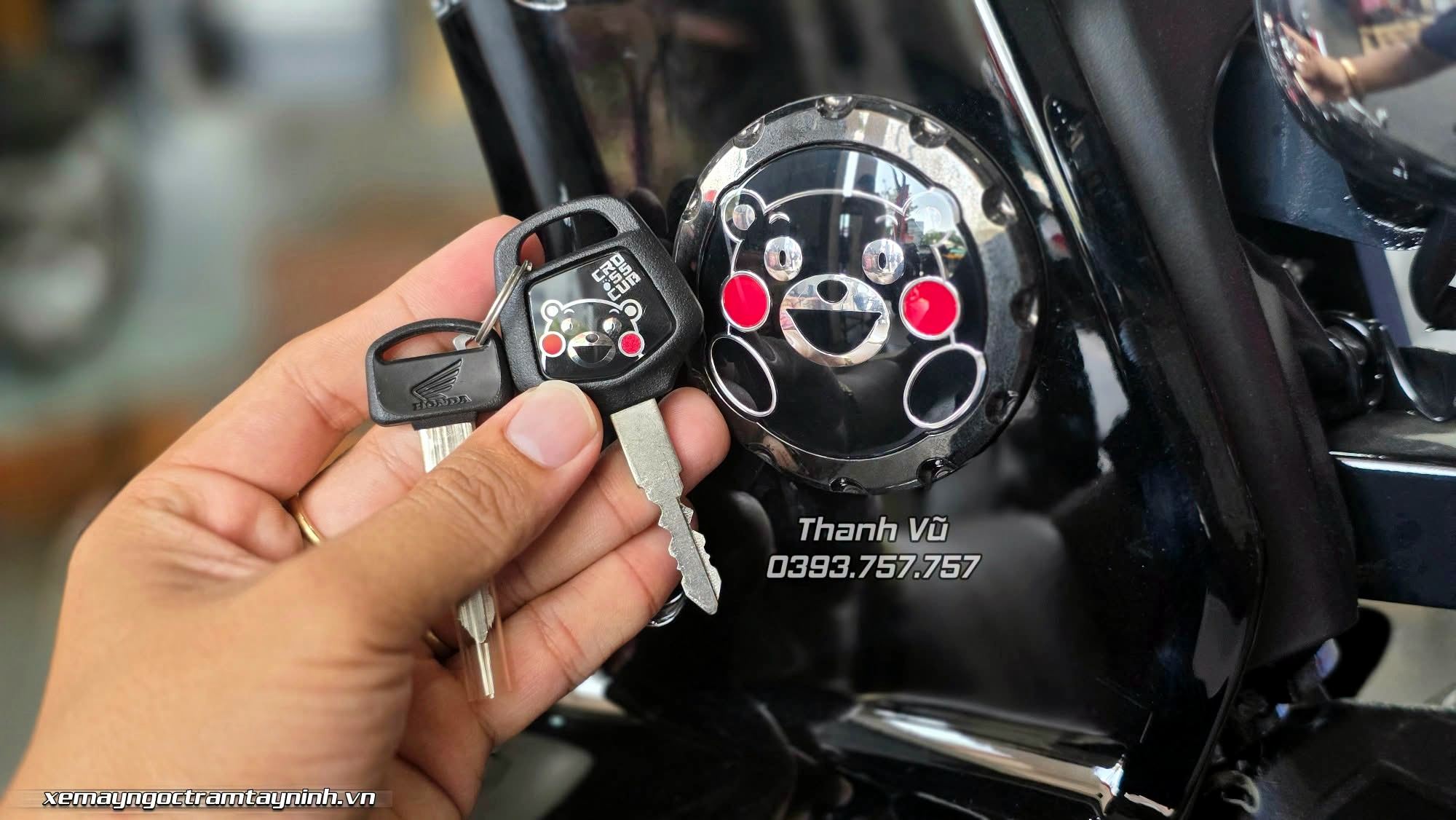 xe Honda Cross Cub 110 Kumamon nhap Nhat chinh thuc chay hang tai Xe May Ngoc Tram Tay Ninh 6
