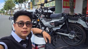 Honda CT125 lên 5 món phụ kiện