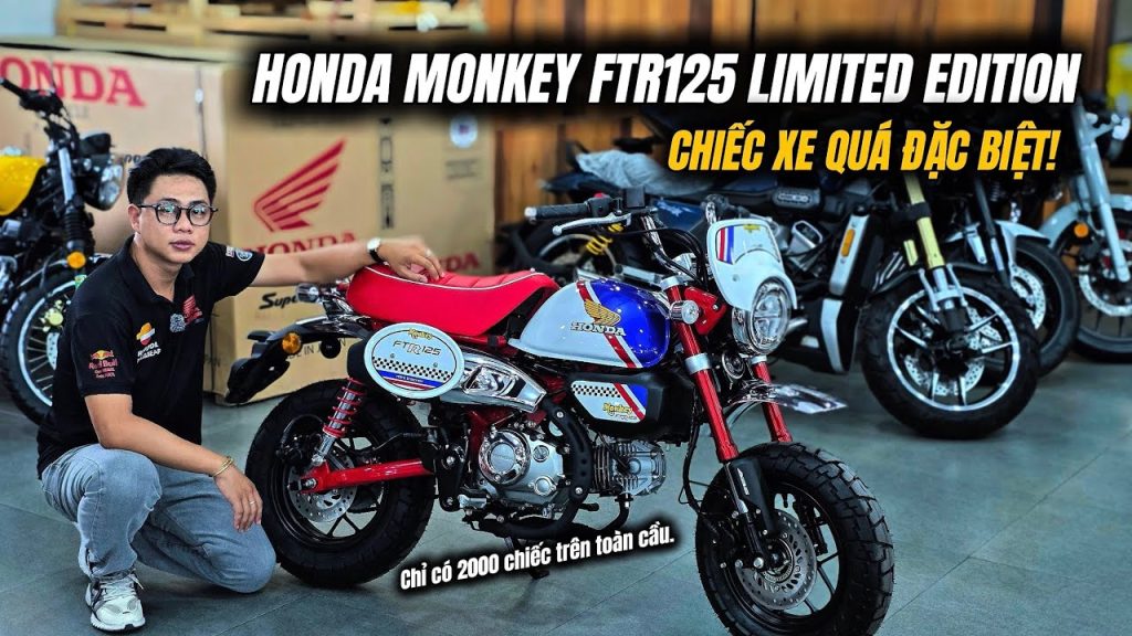 Honda Monkey FTR 125 Limited Edition – Mini Tracker nhỏ nhưng cực chất, cực độc 1 honda monkey ftr125 limited edit