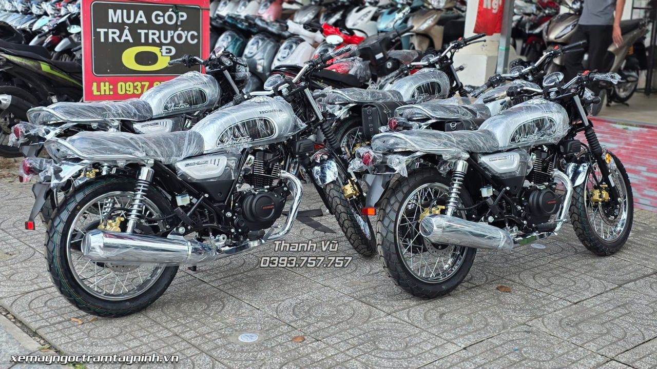 Honda CGX 150 2026 Vintage tháng 9 cập bến